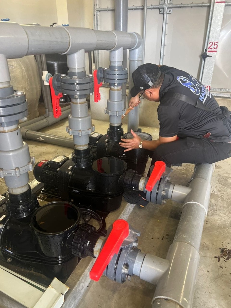 Servis maintenance pam kolam